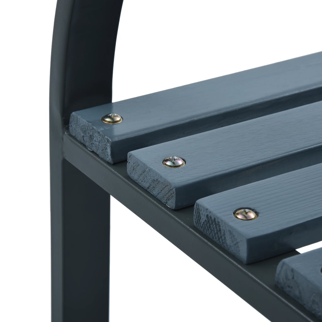 Garden Chairs 2 Pcs Wood