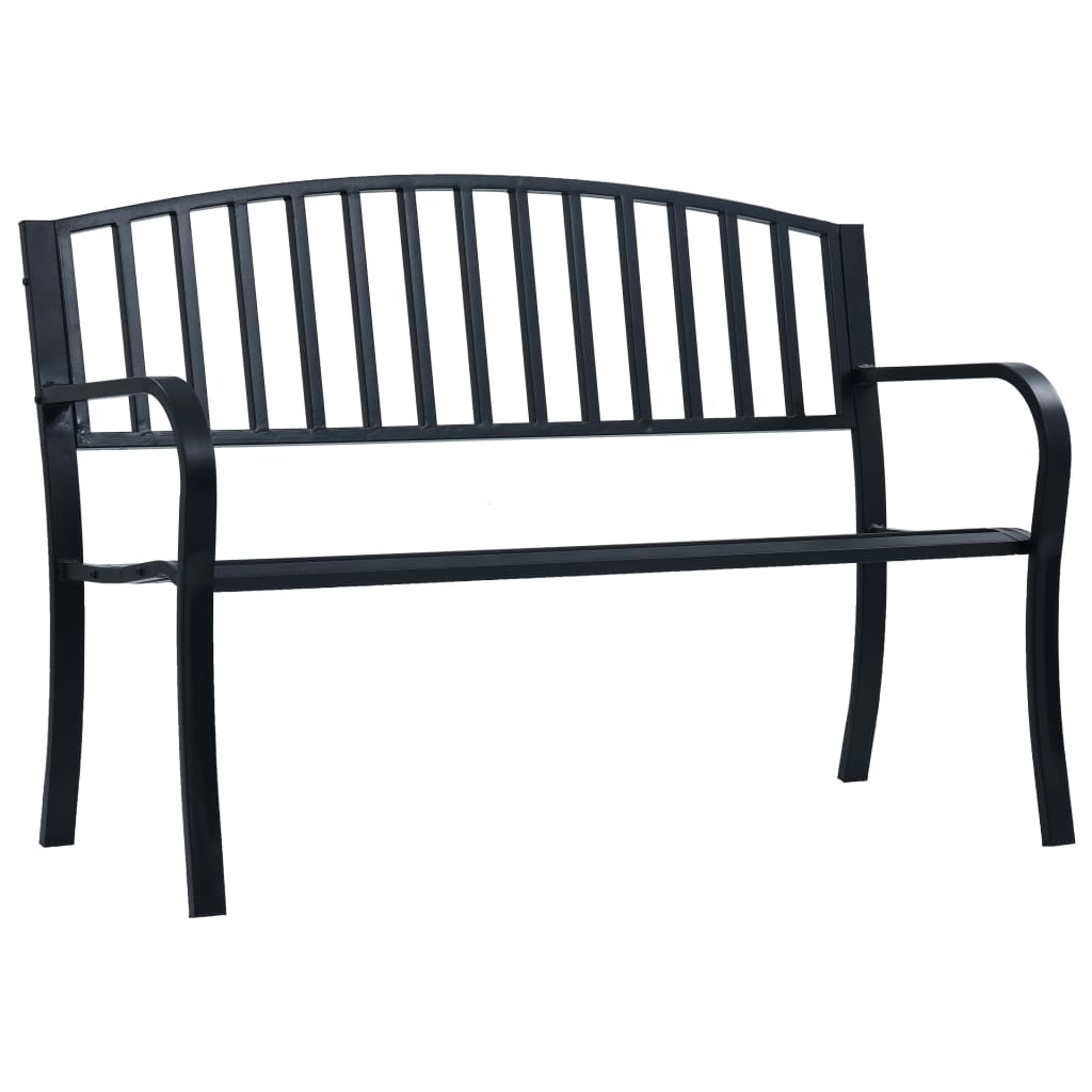 Garden Bench 125 Cm Steel