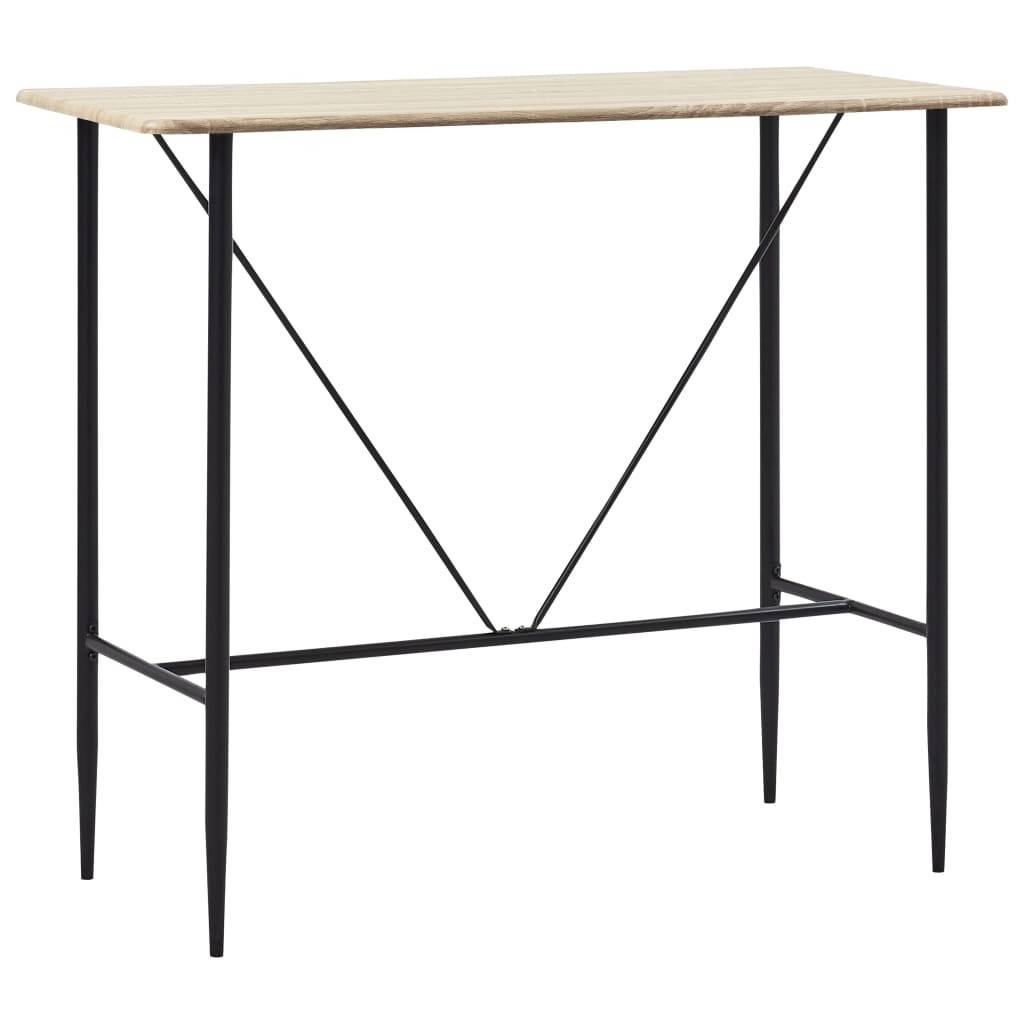 Bar Table 120X60X110 Cm Mdf
