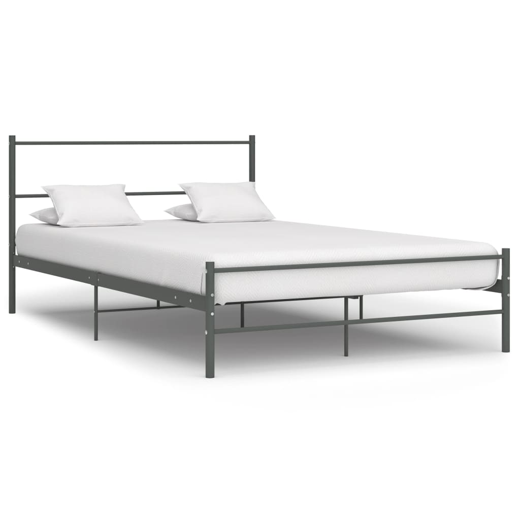 284694 Bed Frame Without Mattress Metal
