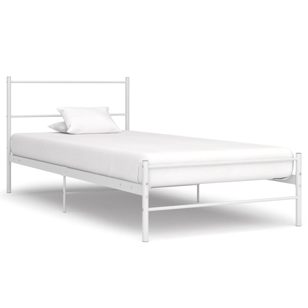 284694 Bed Frame Without Mattress Metal