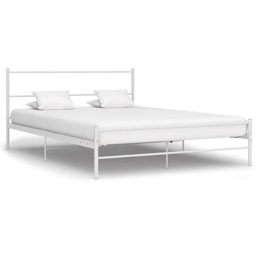 284694 Bed Frame Without Mattress Metal