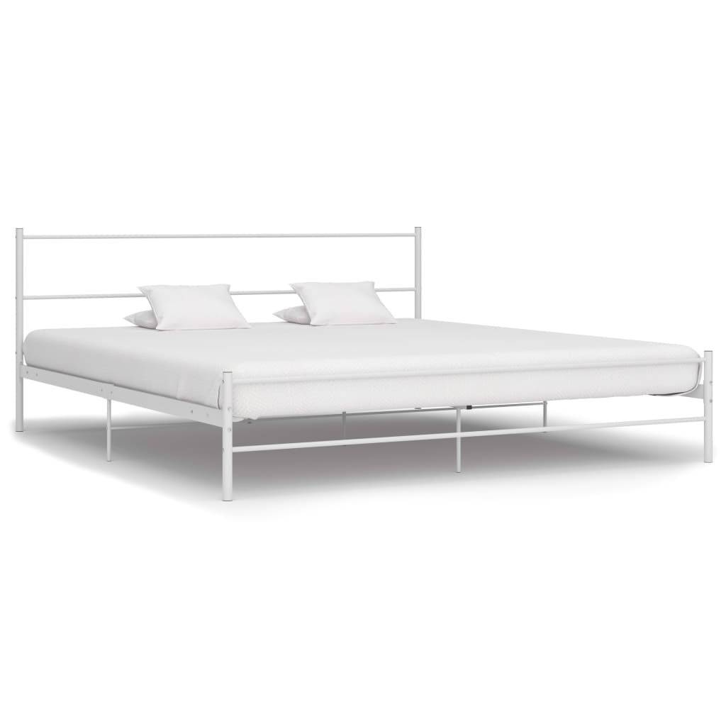 284694 Bed Frame Without Mattress Metal