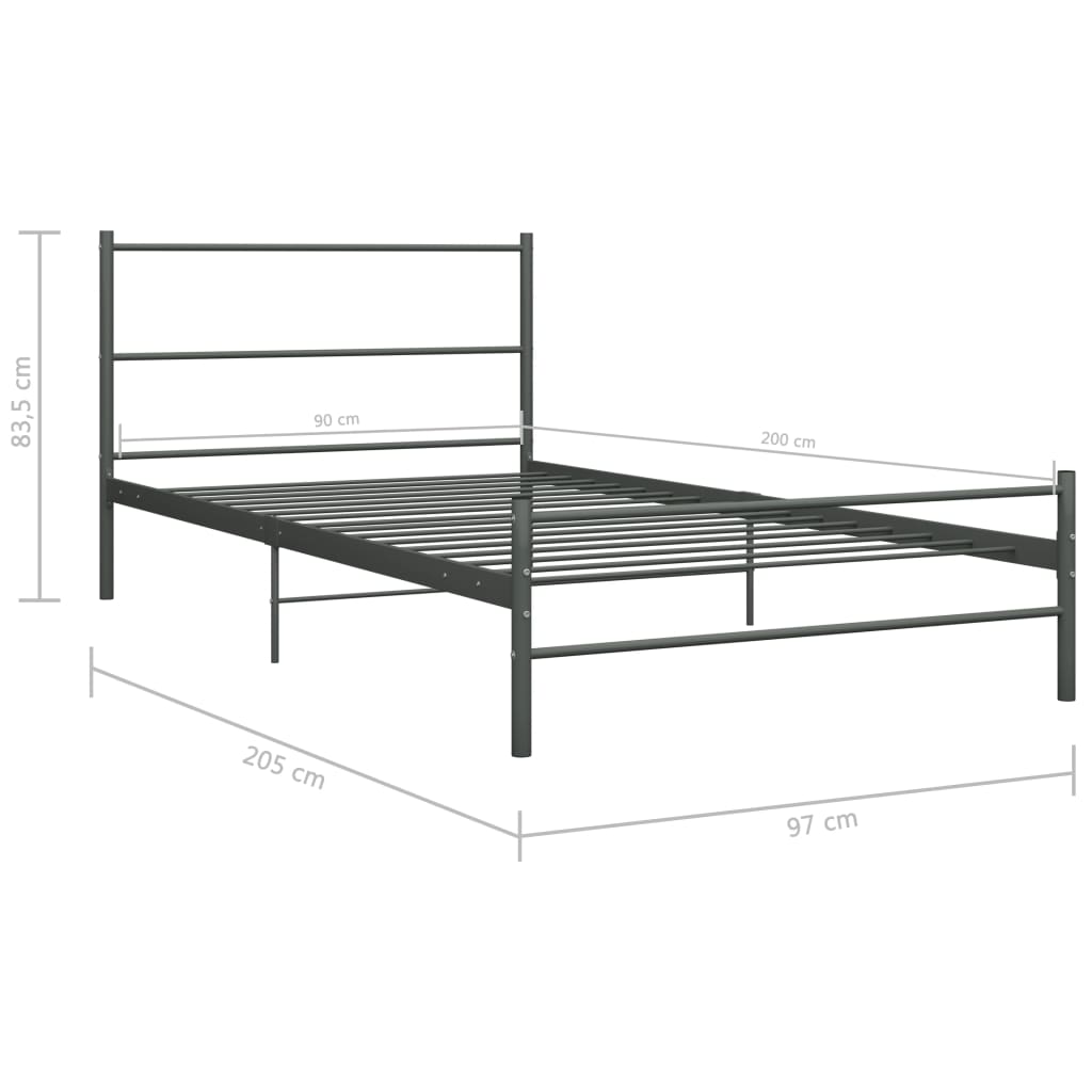 Bed Frame Without Mattress Metal