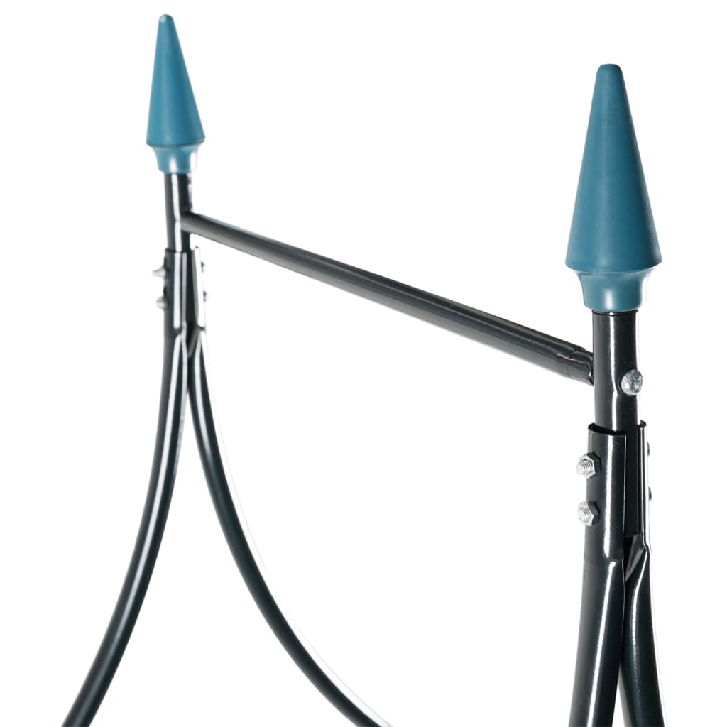 Garden Arch Dark Green 120X38X258 Cm Iron