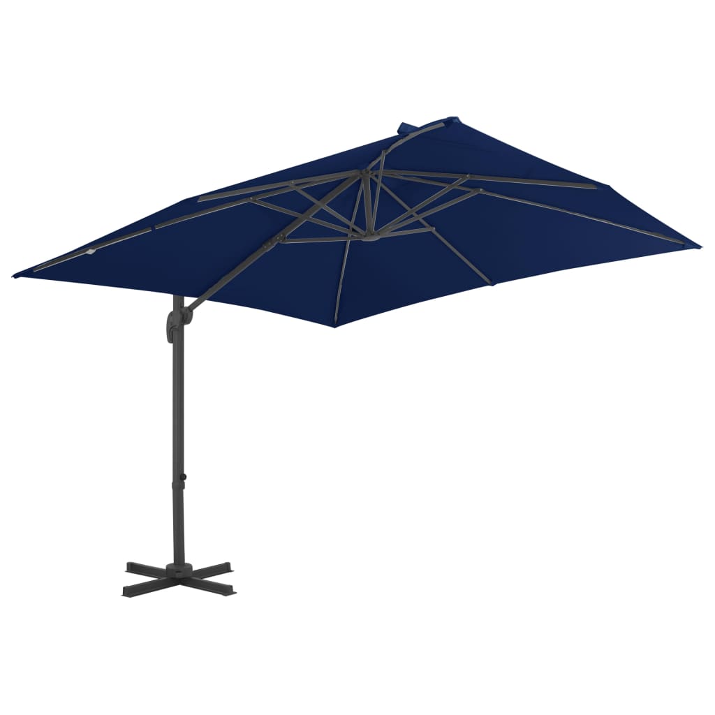 Cantilever Garden Parasol With Aluminium Pole 3X3 M