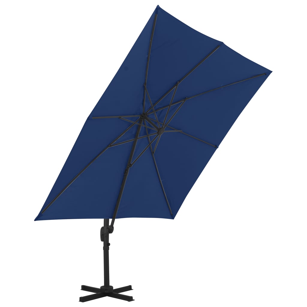 Cantilever Garden Parasol With Aluminium Pole 3X3 M