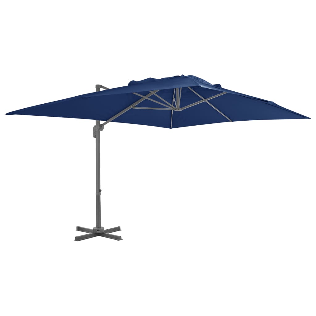 Cantilever Garden Parasol With Aluminium Pole 4X3 M