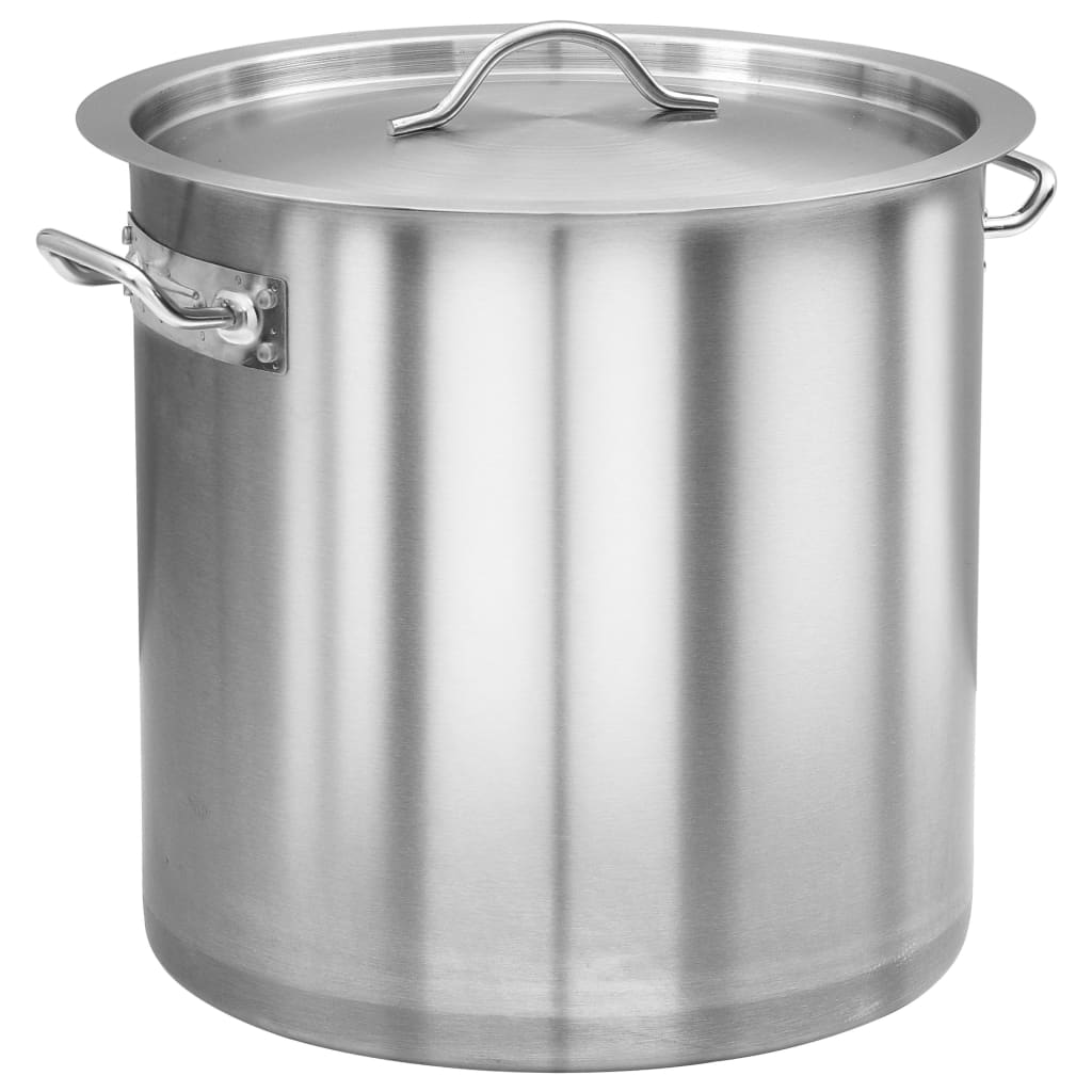 Stock Pot 98 L 50X50 Cm Stainless Steel