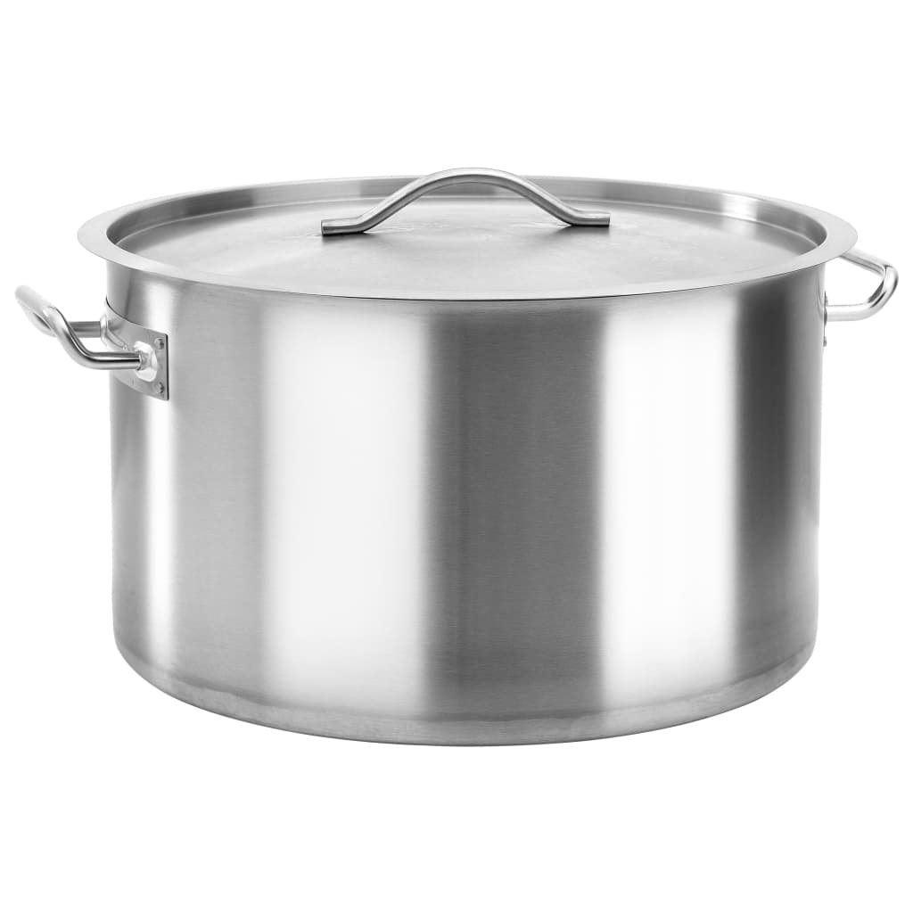 Stock Pot 98 L 50X50 Cm Stainless Steel