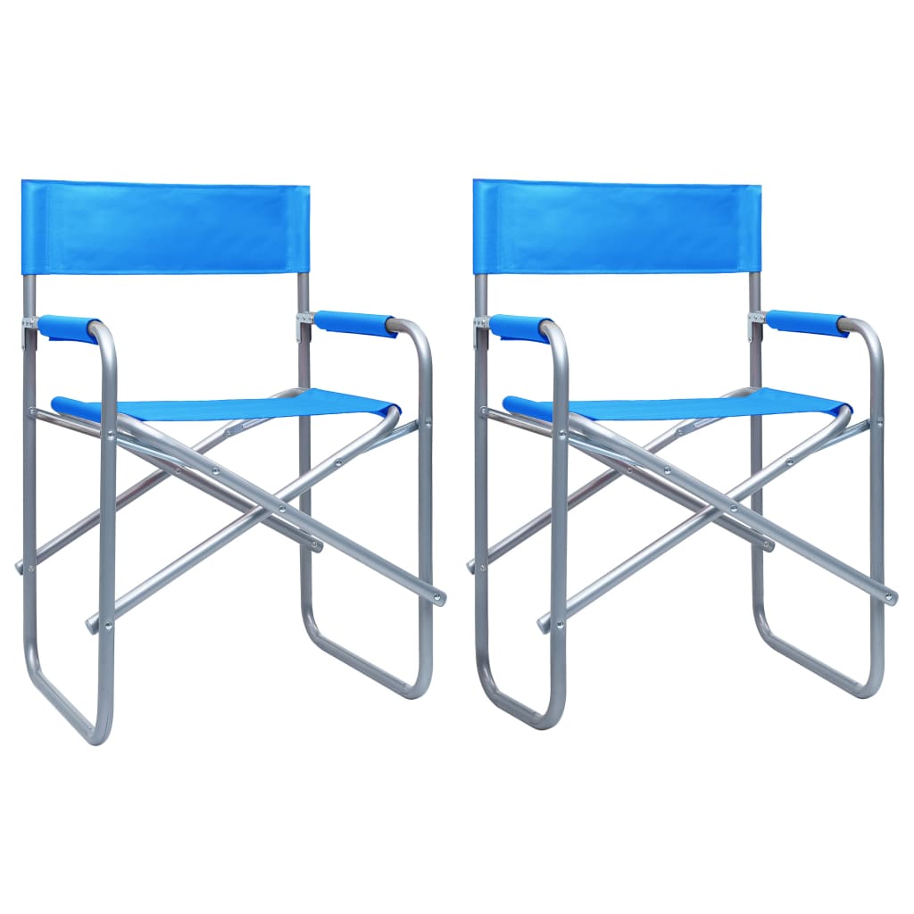 Director's Chairs 2 Pcs Steel