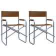 Director's Chairs 2 Pcs Steel