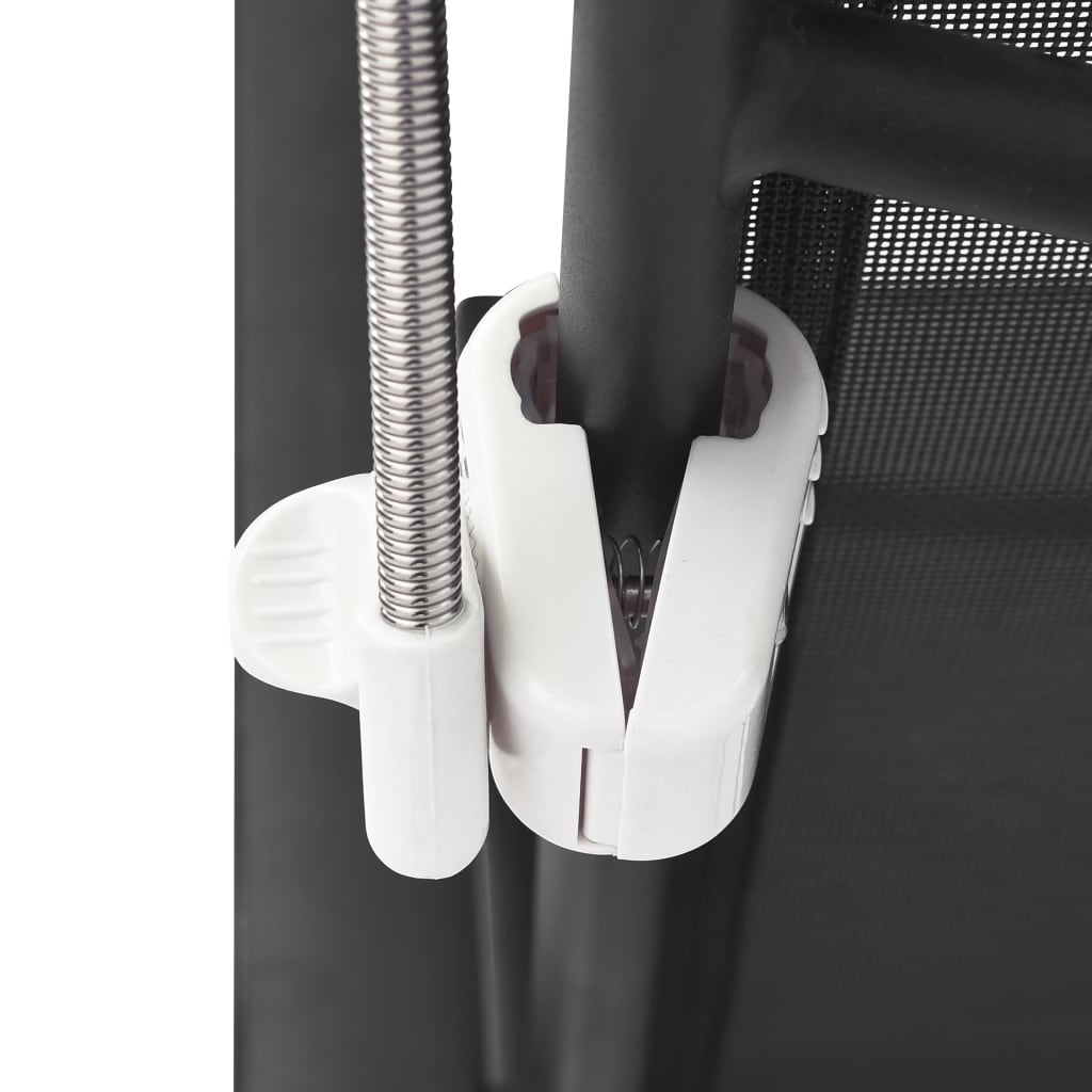 Camping Chair Parasols 2 Pcs Green 105 Cm