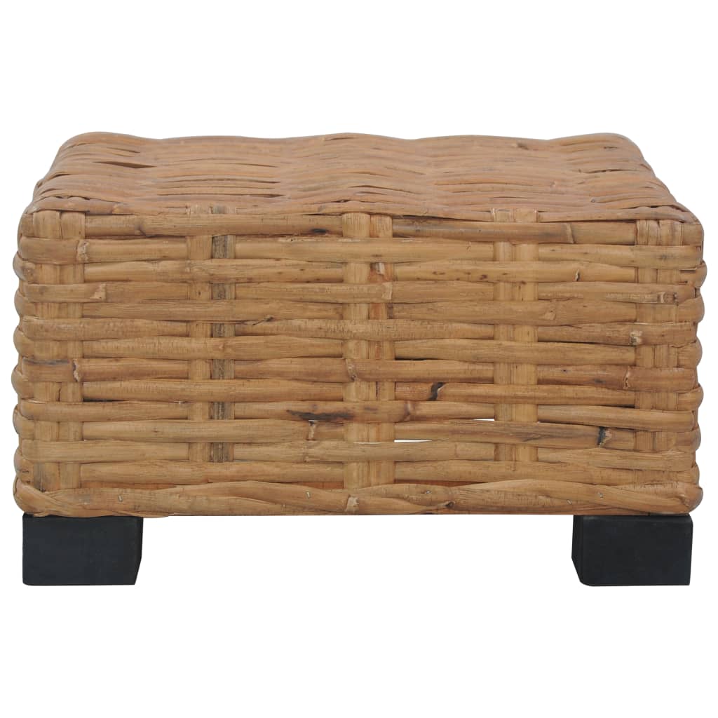 Coffee 47X47X28 Cm Natural Rattan