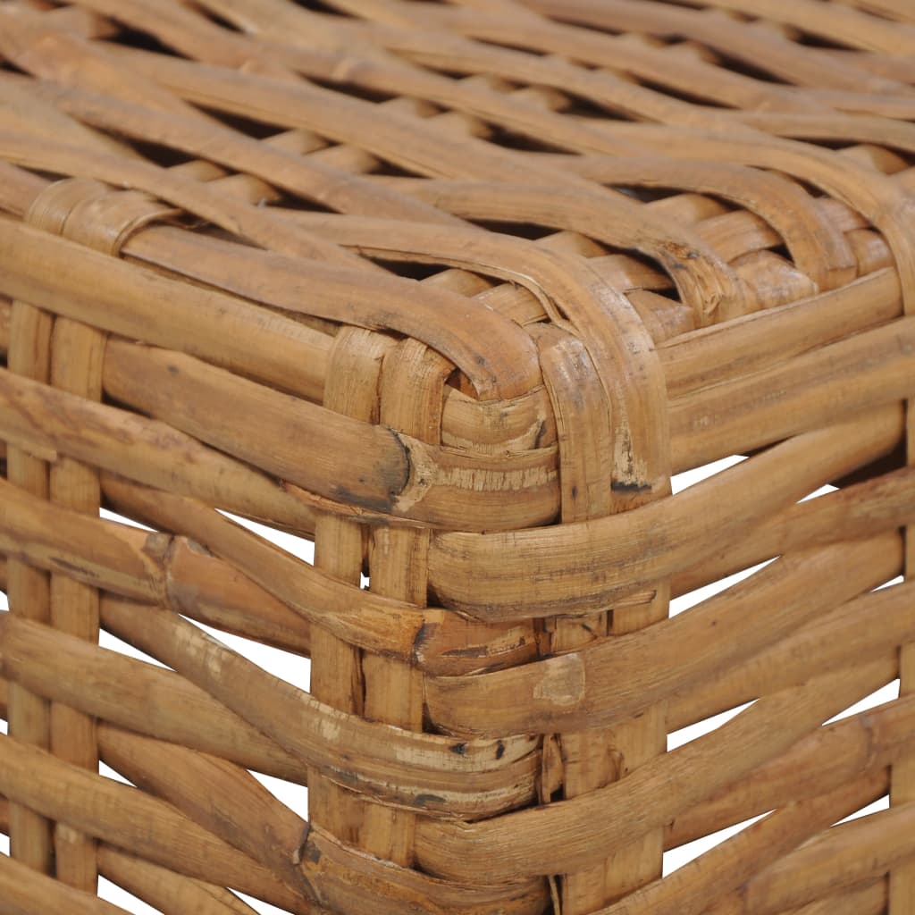 Coffee 47X47X28 Cm Natural Rattan
