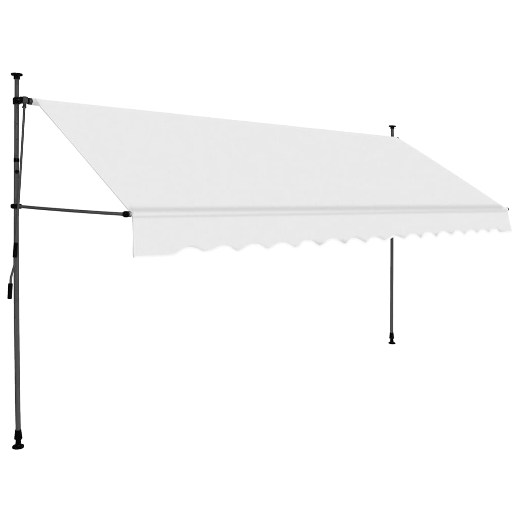 Manual Retractable Awning With Led