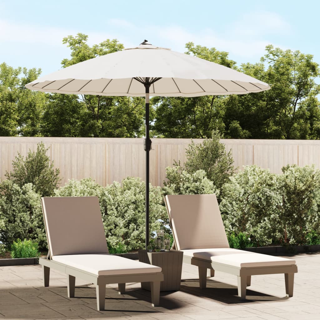 Garden Parasol With Aluminium Pole 270 Cm
