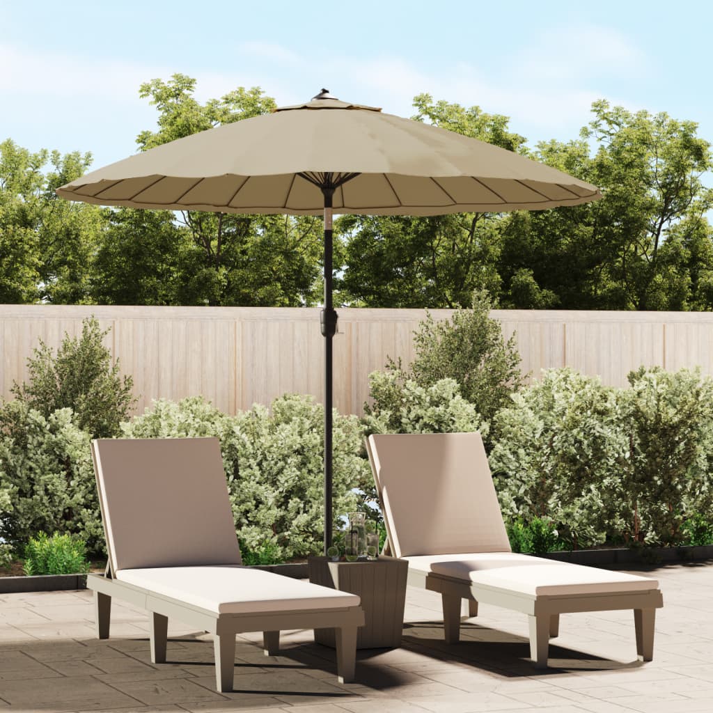 Garden Parasol With Aluminium Pole 270 Cm