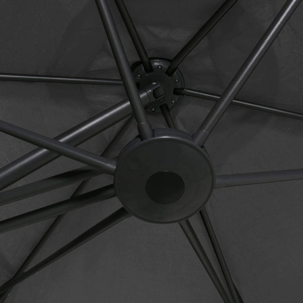 Garden Parasol With Steel Pole 300 Cm