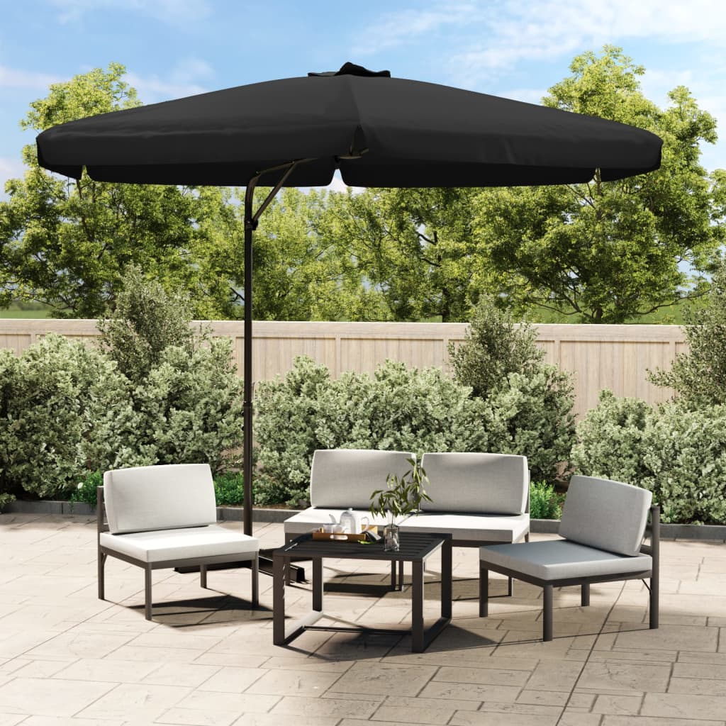 Garden Parasol With Steel Pole 300 Cm