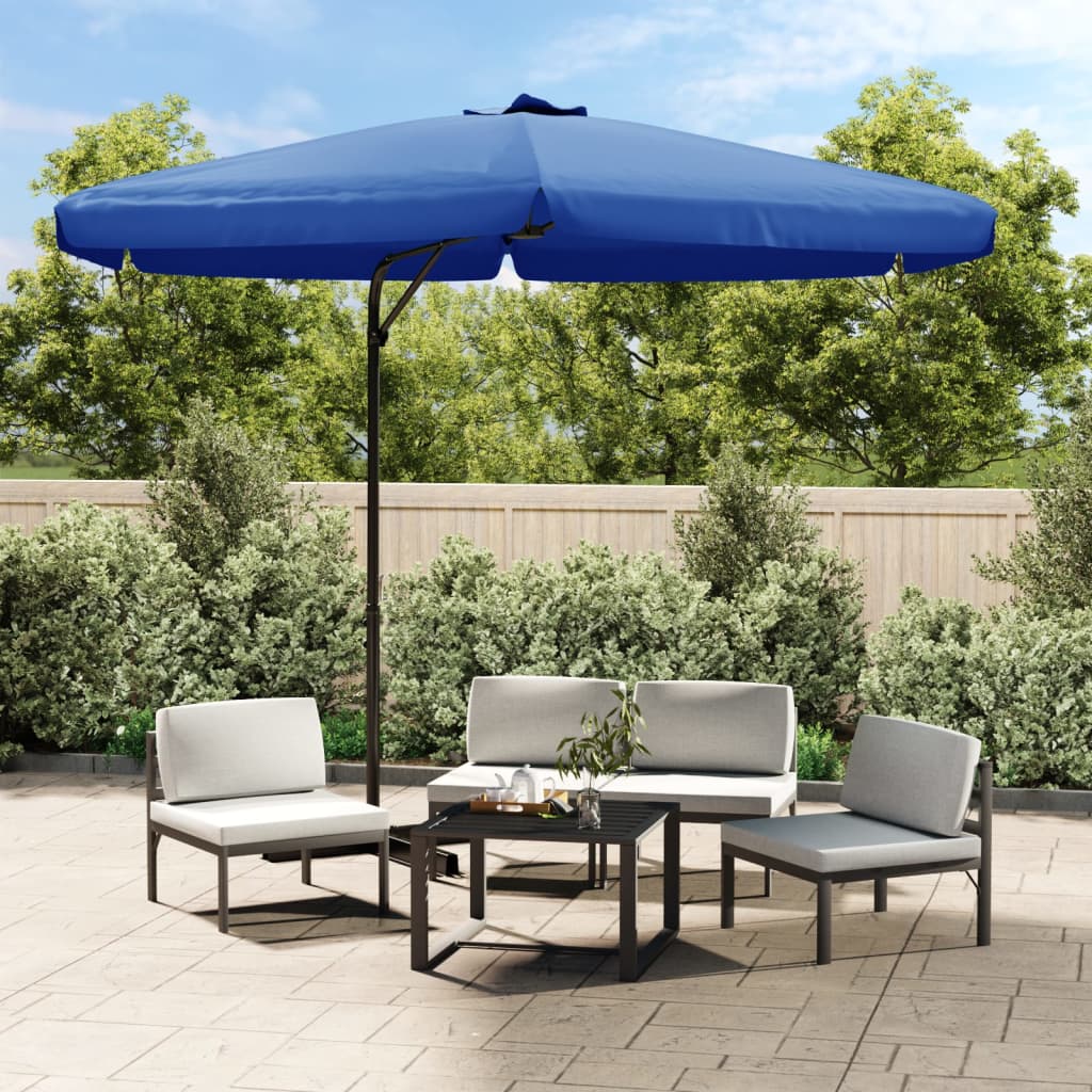 Garden Parasol With Steel Pole 300 Cm