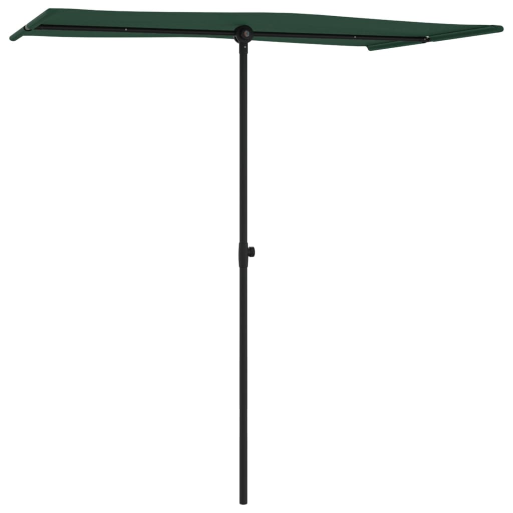 Garden Parasol With Aluminium Pole