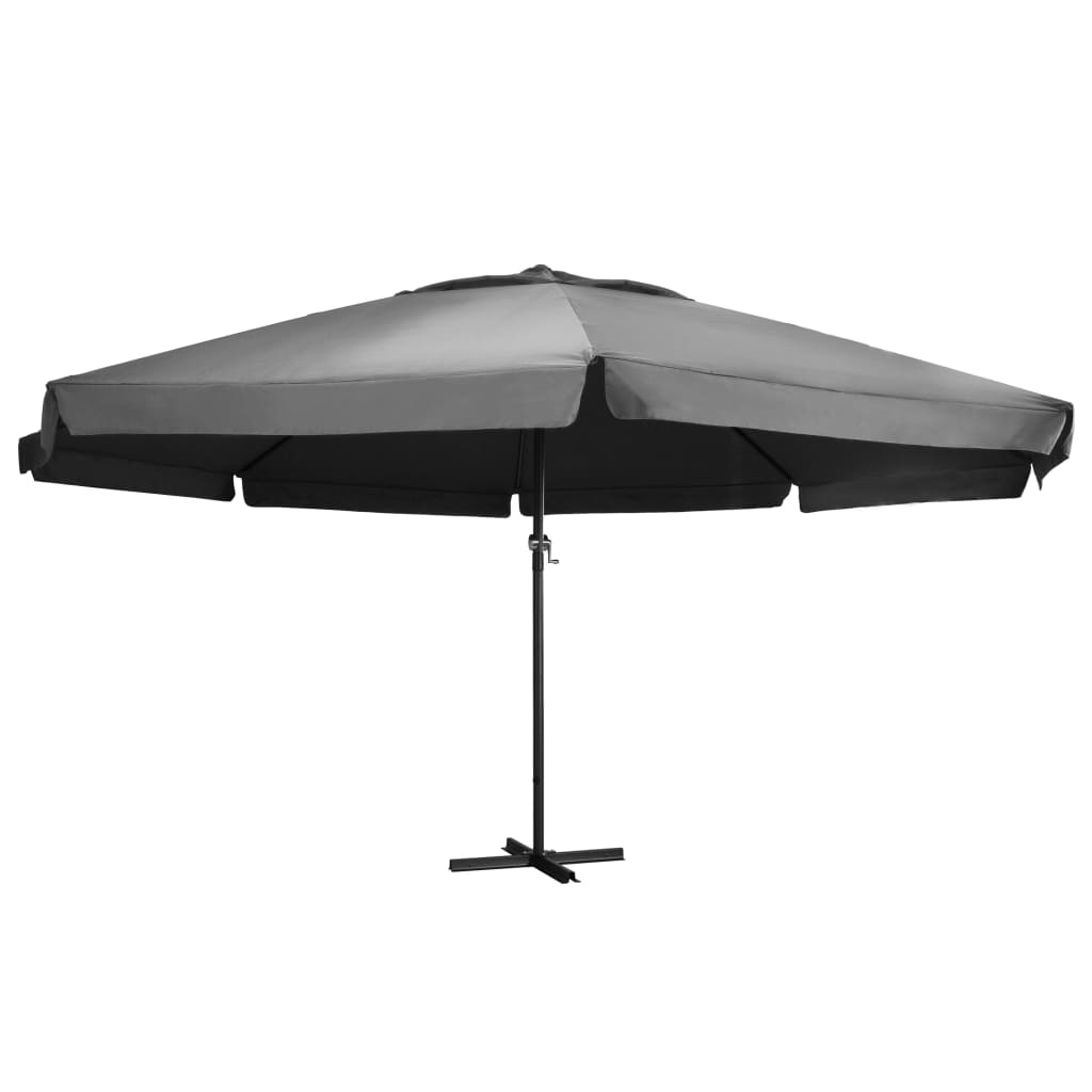 Garden Parasol With Aluminium Pole