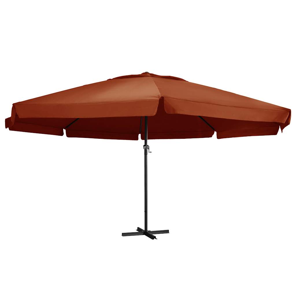 Garden Parasol With Aluminium Pole