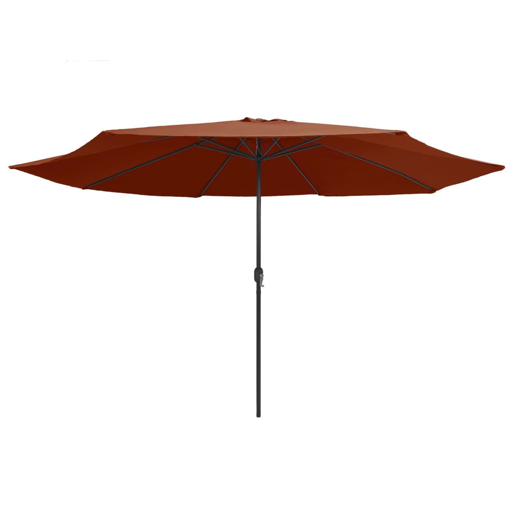 Garden Parasol With Metal Pole 390 Cm
