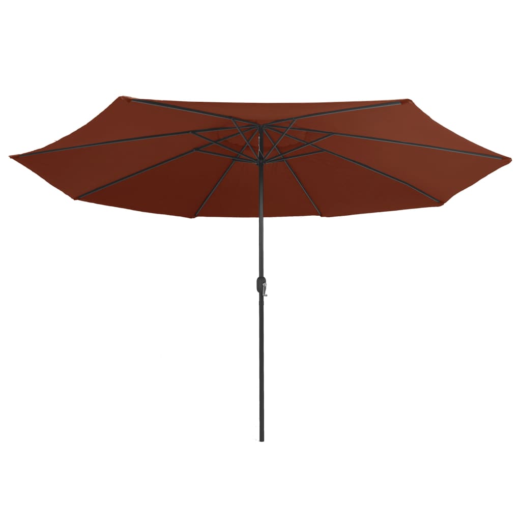 Garden Parasol With Metal Pole 390 Cm