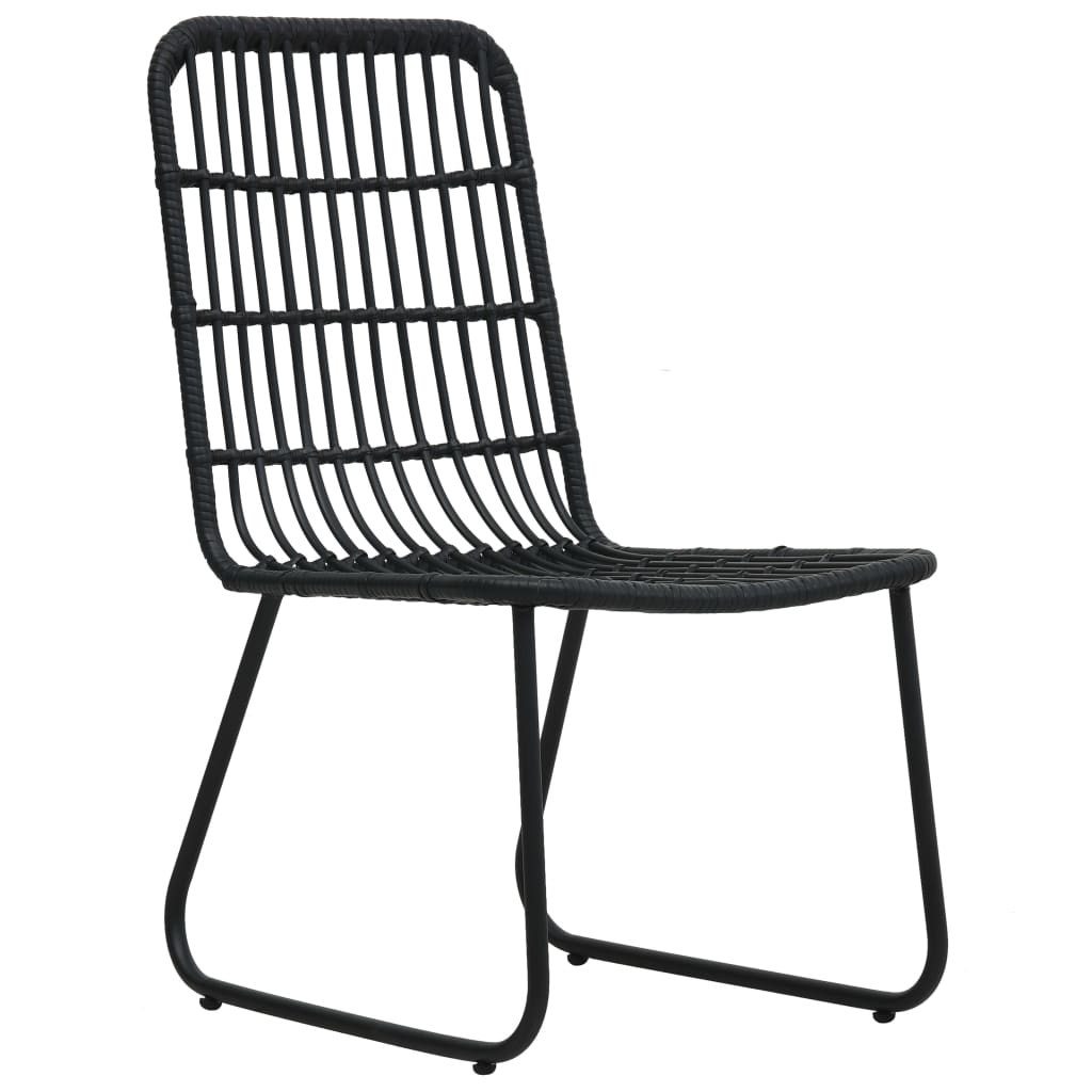 Garden Chairs 2 Pcs Poly Rattan