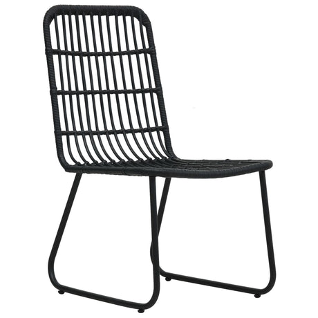 Garden Chairs 2 Pcs Poly Rattan