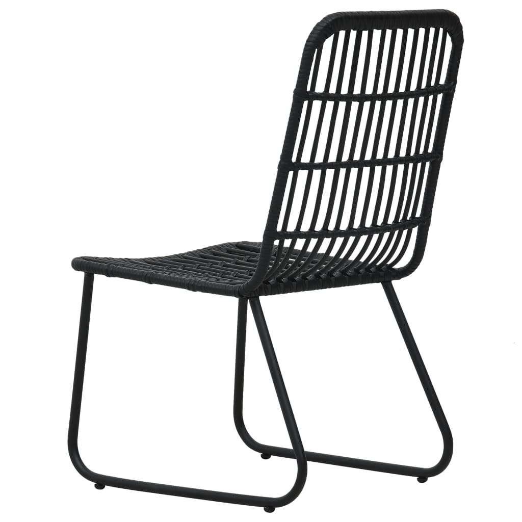 Garden Chairs 2 Pcs Poly Rattan