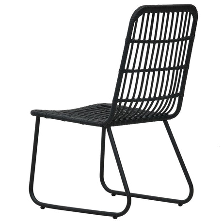 Garden Chairs 2 Pcs Poly Rattan