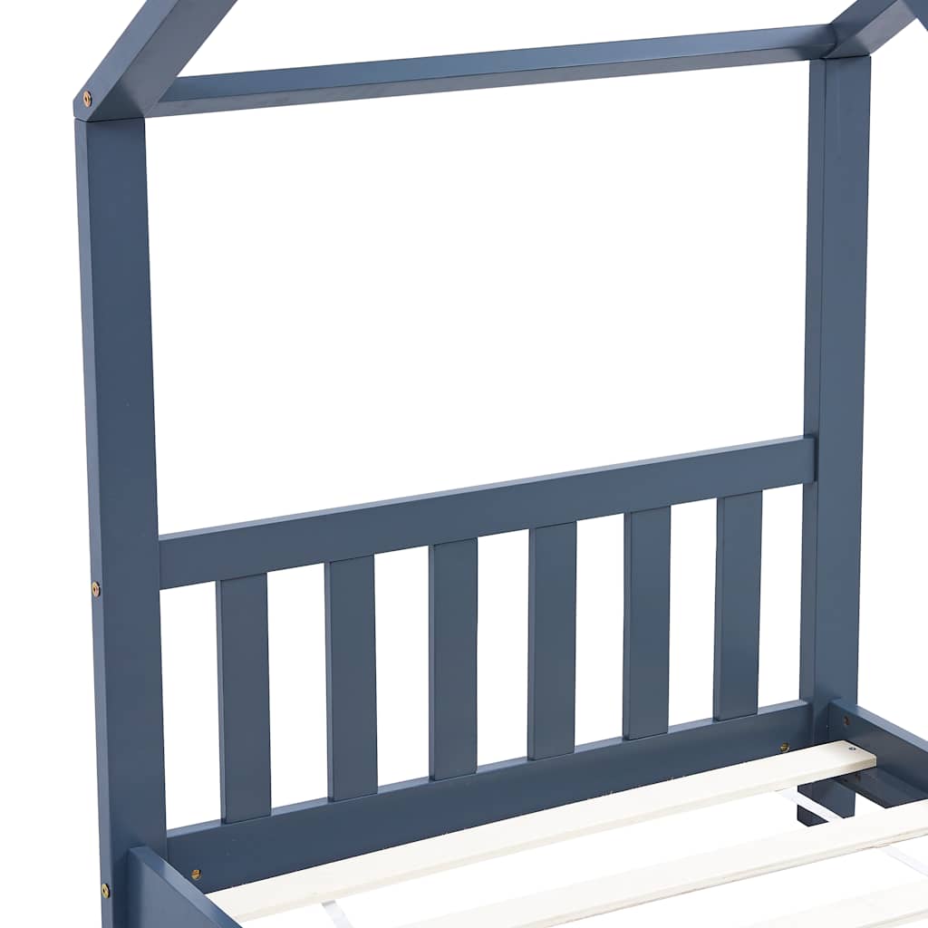 Kids Bed Frame Solid Pine Wood