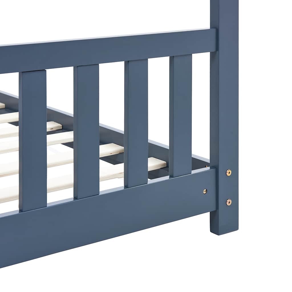 Kids Bed Frame Solid Pine Wood
