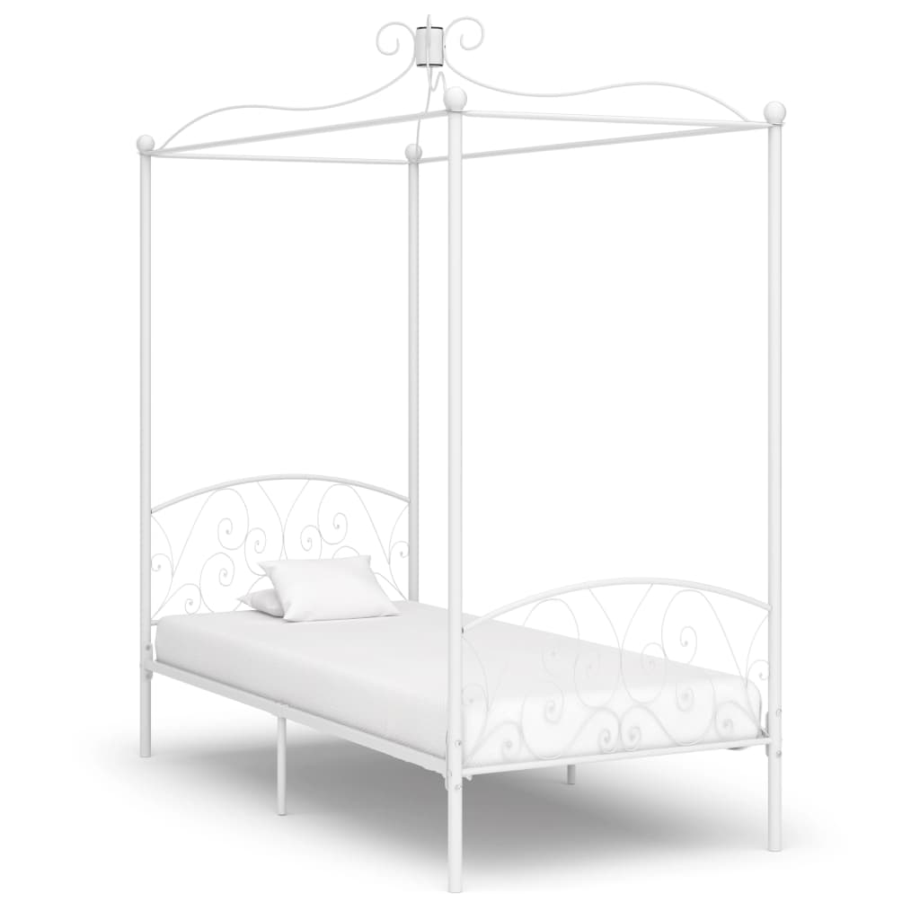 Bed Frame Without Mattress With Canopy Metal