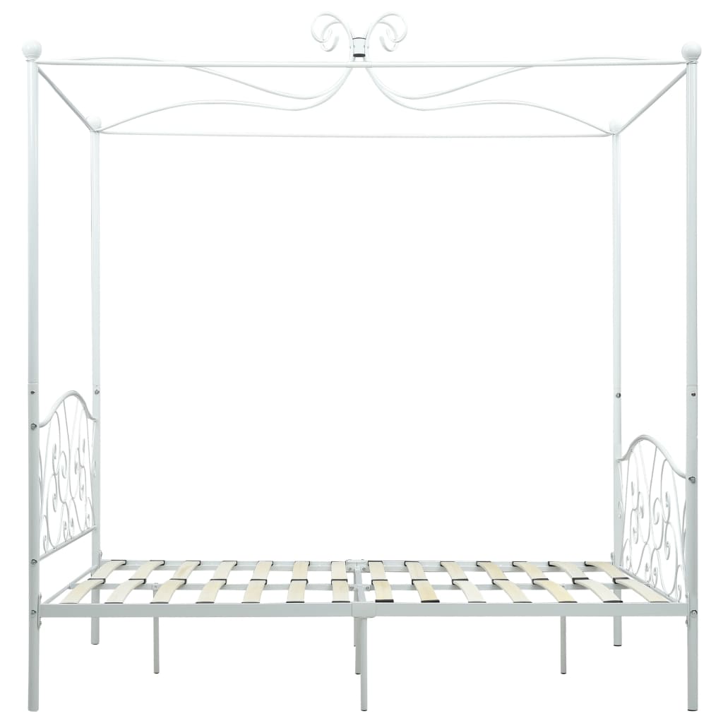 Bed Frame Without Mattress With Canopy Metal