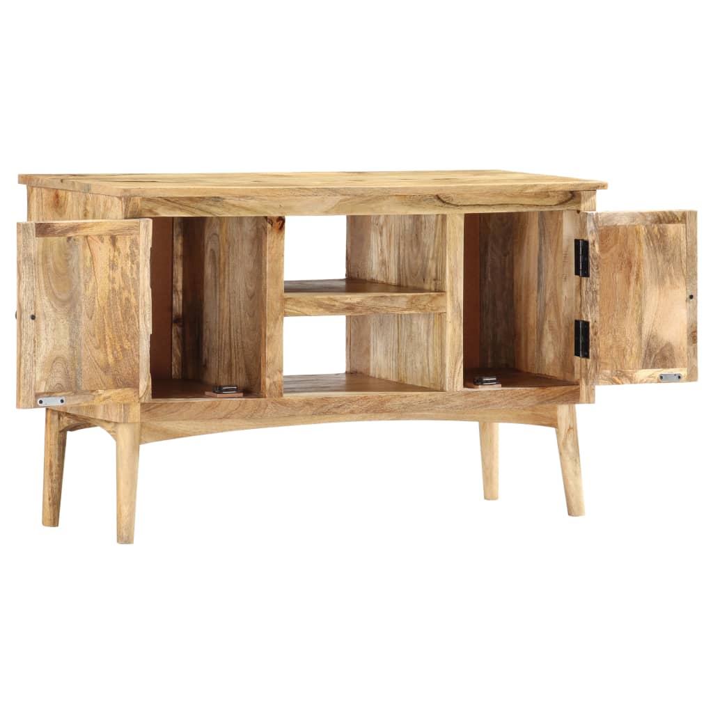 Sideboard 100X35X60 Cm Solid Mango Wood
