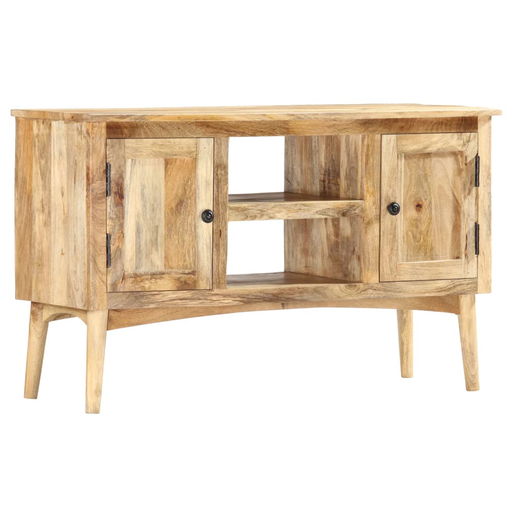 Sideboard 100X35X60 Cm Solid Mango Wood