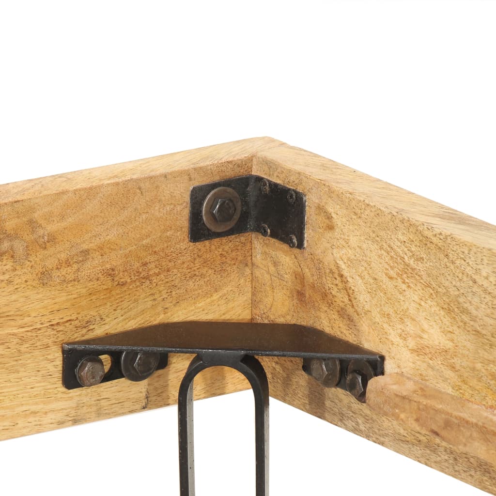 Bed Frame Without Mattress Solid Mango Wood