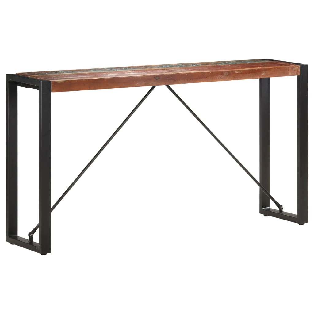 Console Table 150X35X76 Cm Solid Reclaimed Wood