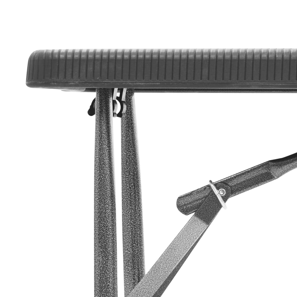 Folding Garden Benches 2 Pcs 180 Cm Hdpe