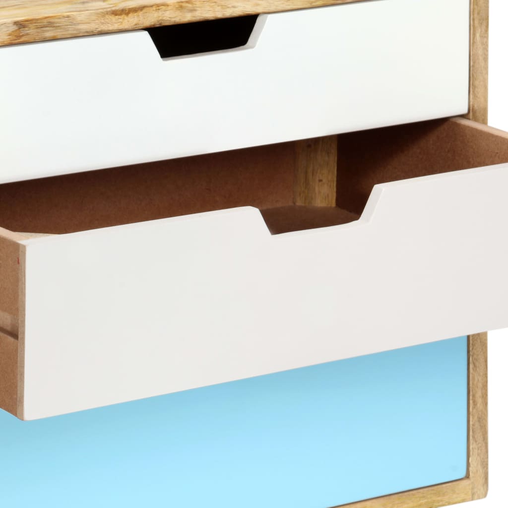 Bedside Cabinet 47X35X63 Cm Solid Mango Wood