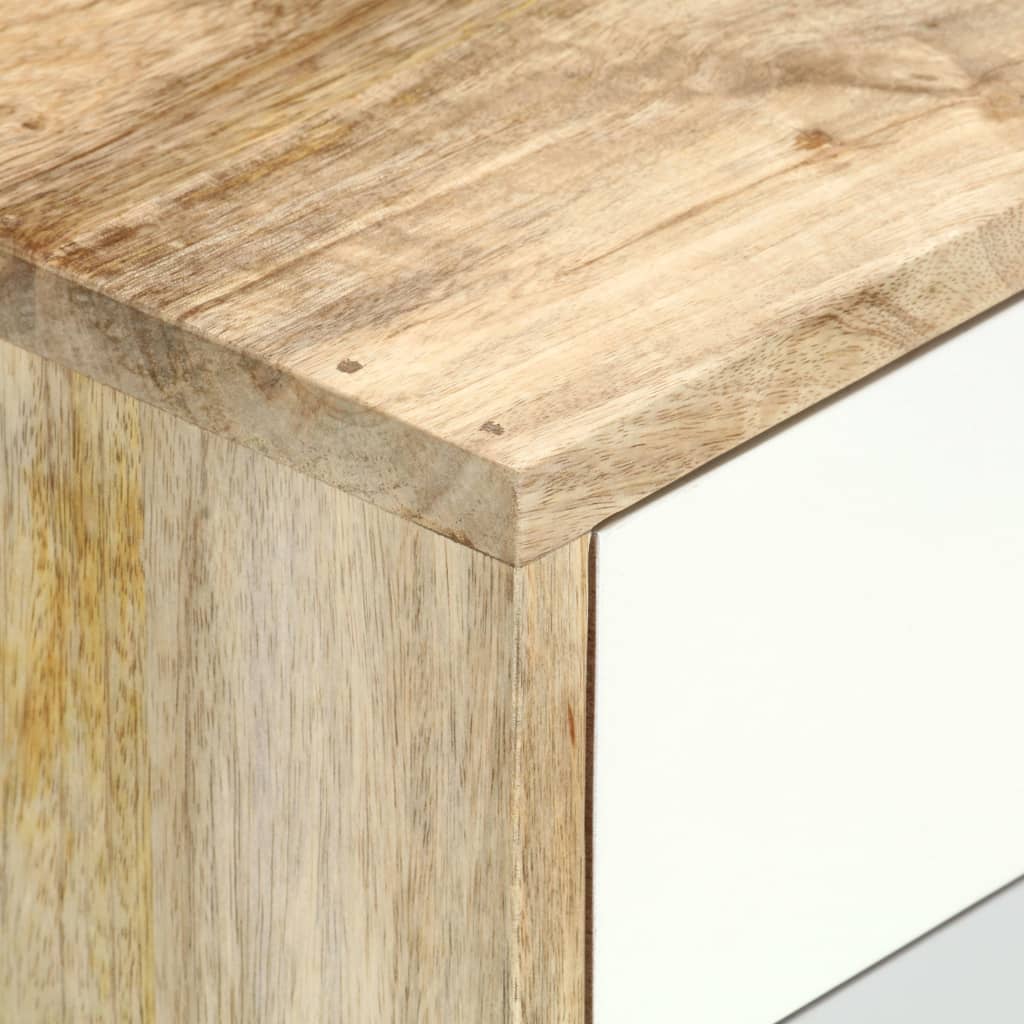 Bedside Cabinet 47X35X59 Cm Solid Mango Wood
