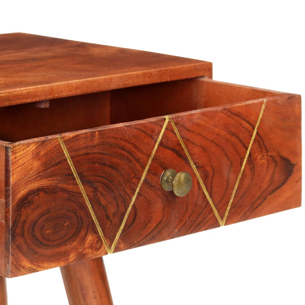 Console Table 90X35X76 Cm Solid Acacia Wood