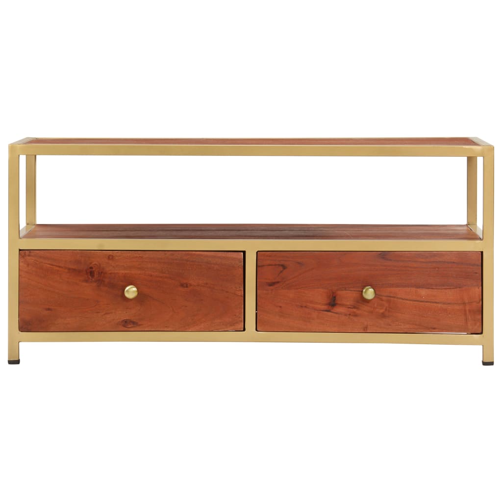 Coffee Table 90X50X40 Cm Solid Acacia Wood