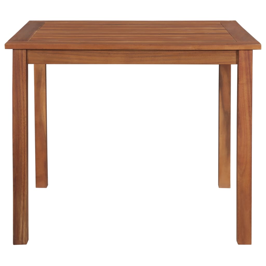 Garden Table Solid Acacia Wood