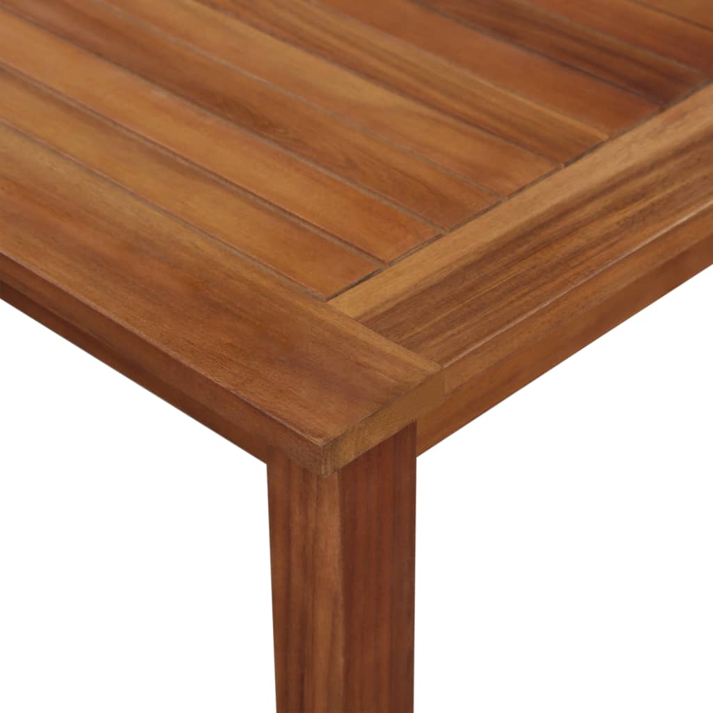 Garden Table Solid Acacia Wood