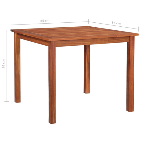 Garden Table Solid Acacia Wood